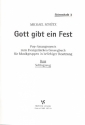 Gott gibt ein Fest  fr Musikgruppen in beliebiger Besetzung Stimmheft 3 - Bass und Schlagzeug