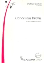 Concentus brevis für Oboe und Streichorchester Partitur
