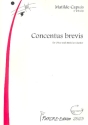 Concentus brevis fr Oboe und Streichorchester Partitur