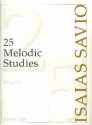 25 melodic Studies for guitar
