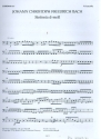 Sinfonia d-Moll fr Streichorchester Stimmensatz (3-3-2-3)