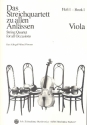 Das Streichquartett zu allen Anlssen Band 1 fr Streichquartett Viola