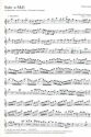 Suite a-Moll fr Blockflte, 2 Violinen, Viola und Bc Blockfltenstimme