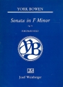 Sonata f minor op.72  for piano