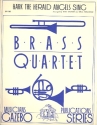 Hark the Herald Angels sing for brass quartet  score and parts