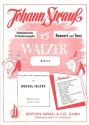 15 Walzer fr Konzert und Tanz fr Salonorchester Bass