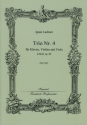Trio d-Moll Nr.4 op.89 fr Violine, Viola und Klavier Partitur und Stimmen