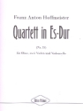 Quartett Es-Dur Nr.35  fr Oboe, 2 Violen und Violoncello Partitur und Stimmen
