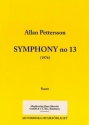 Sinfonie Nr.13 fr Orchester Studienpartitur