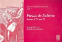 Spanische Hackbrettmusik Band 3 piezas de salterio (Sonaten 8-9)
