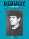 SARABANDE FROM POUR LE PIANO FOR 4 CLARINETS  SCORE+PARTS DORFF, DANIEL, ARR.