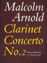 Clarinet Concerto no. 2 op.115 for clarinet and piano