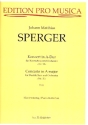 Konzert A-Dur fr Kontraba und Orchester fr Kontraba und Klavier Nr. 11