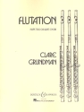 Flutation for 3 flutes and piano Score and parts