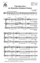 Chorantworten zur deutschen Johannespassion fr gem Chor a cappella Partitur