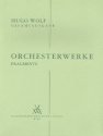 Orchesterwerke Fragmente fr Orchester Studienpartitur
