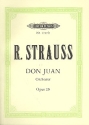 Don Juan op.20 fr Orchester Studienpartitur