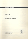 SONATE FUER KLARINETTE SOLO (A/B)