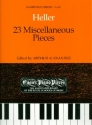 23 miscellaneous pieces for piano