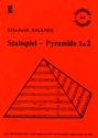 Stabspiel-Pyramide 1 und 2 für Orff-Instrumente (16 Spieler) 16 Spielpartituren