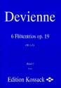 6 Trios op.19 Band 1 (Nr.1-3) fr 3 Flten Partitur und Stimmen