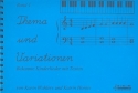 Thema und Variationen Band 1 Kinderlieder fr Klavier mit Texten