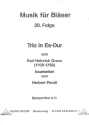 Trio Es-Dur fr 3 Blasinstrumente 4 Stimmen und Partitur in C