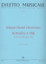 Sonata  3 fr Oboe (Viola, Flte, Violine), Viola da gamba (Viola) und Bc Partitur und Stimmen