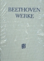Beethoven Werke Abteilung 9 Band 7 Musik zu Egmont und andere Schauspielmusiken