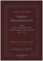 Suite nach Gedichten des Michelangelo Buonarroti op.145 fr Bass (Bariton) und Orgel