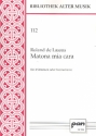 Matona mia cara fr 4 Stimmen oder Instrumente (SATB) 4 Partituren