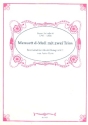 Menuett d-Moll mit 2 Trios fr 4 Blockflten (SATB) Partitur und Stimmen
