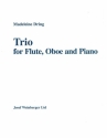 Trio for flute, oboe and piano Partitur und Stimmen