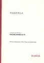 Michelangelo 70 Tango fr Klavier, Bandoneon, Violine, E-Gitarre und Kontraba,   Partitur