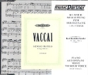 Metodo pratico di canto italiano CD mit der Begleitung zur tiefen Gesangsstimme Mitsing-CD