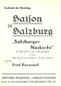 Saison in Salzburg Libretto (dt)