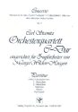 Orchesterquartett C-Dur fr Zupforchester Partitur