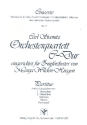 Orchesterquartett C-Dur fr Zupforchester Partitur