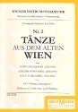 Tnze aus dem alten Wien Band 2 fr 2 Violinen, Kontragitarre, Klarinette in G oder Flte,  Partitur