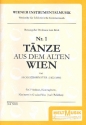 Tnze aus dem alten Wien Band 1 fr 2 Violinen, Kontragitarre (Kb), Klarinette in G (Flte) Partitur