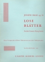 Lose Bltter op.16 kleine Vortragsstcke fr Klavier