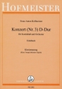 Konzert D-Dur Nr.3 fr Kontraba und Orchester fr Kontraba und Klavier