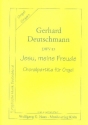 Jesu meine Freude DWV83 Choralpartita fr Orgel