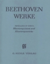 Beethoven Werke Abteilung 4 Band 1 Klavierquintett und Klavierquartette KROSS, SIEGFRIED, ED