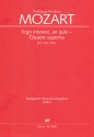 Ergo interest an quis - Quaere superna KV143 für Sopran und Streicher Partitur