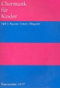 Chormusik fr Kinder Band 3 Passion, Ostern, Pfingsten Partitur