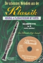 Die schnsten Melodien aus der Klassik (+CD) Klarinette in B Original und Playback