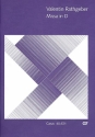 Messe D-Dur op.3,3 fr Soli, Chor und Orchester Partitur