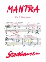 Werk Nr.32 - Mantra fr 2 Pianisten Auffhrungspartitur