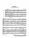Fantasia on Polly Oliver and gathering fr SATB Blockflten score